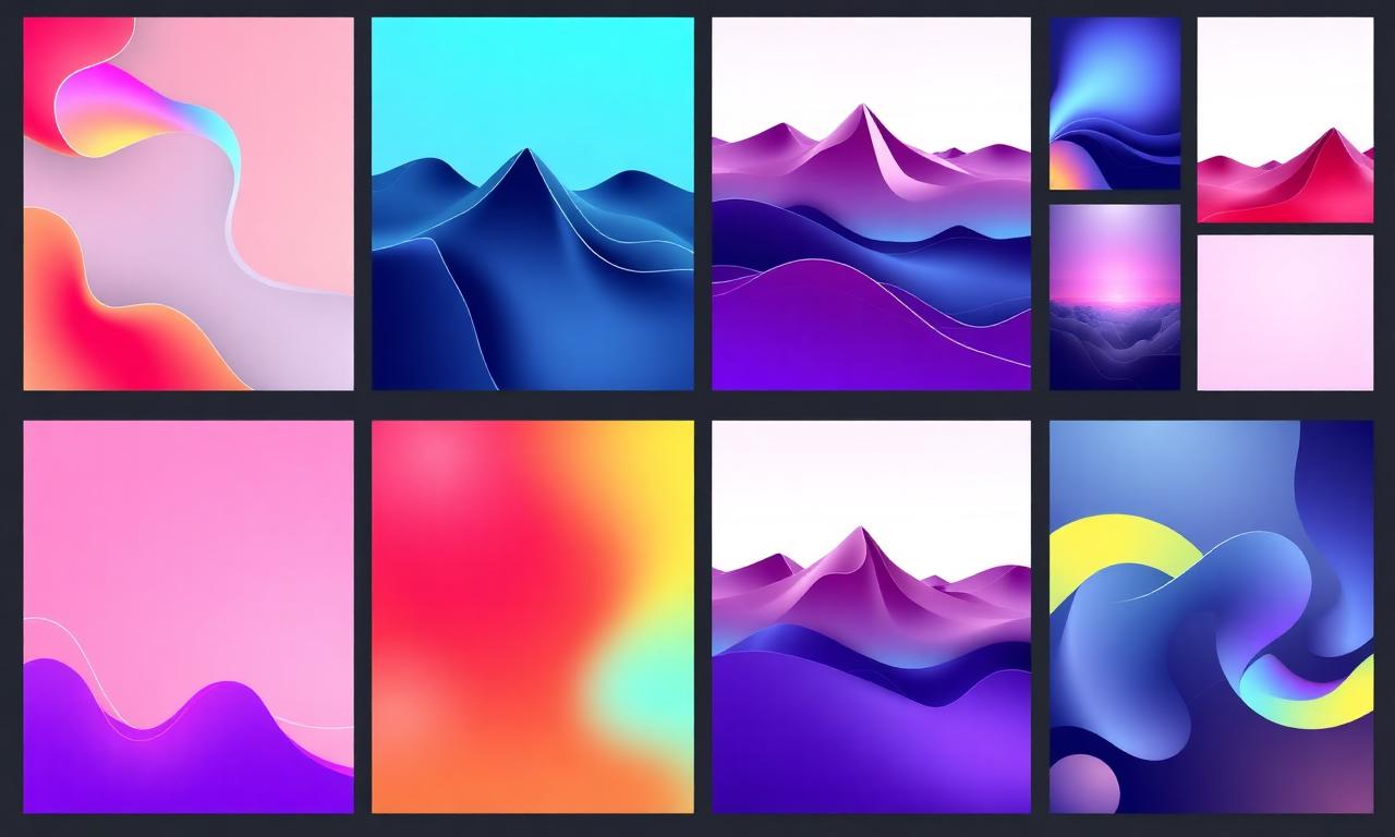 Template gallery preview