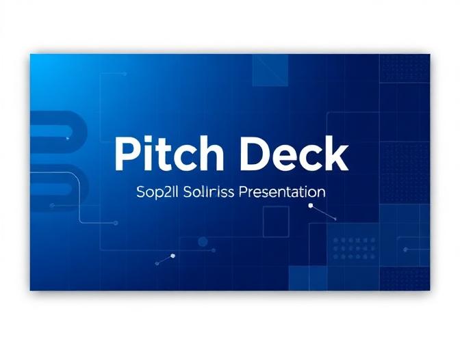Pitch Deck Cover